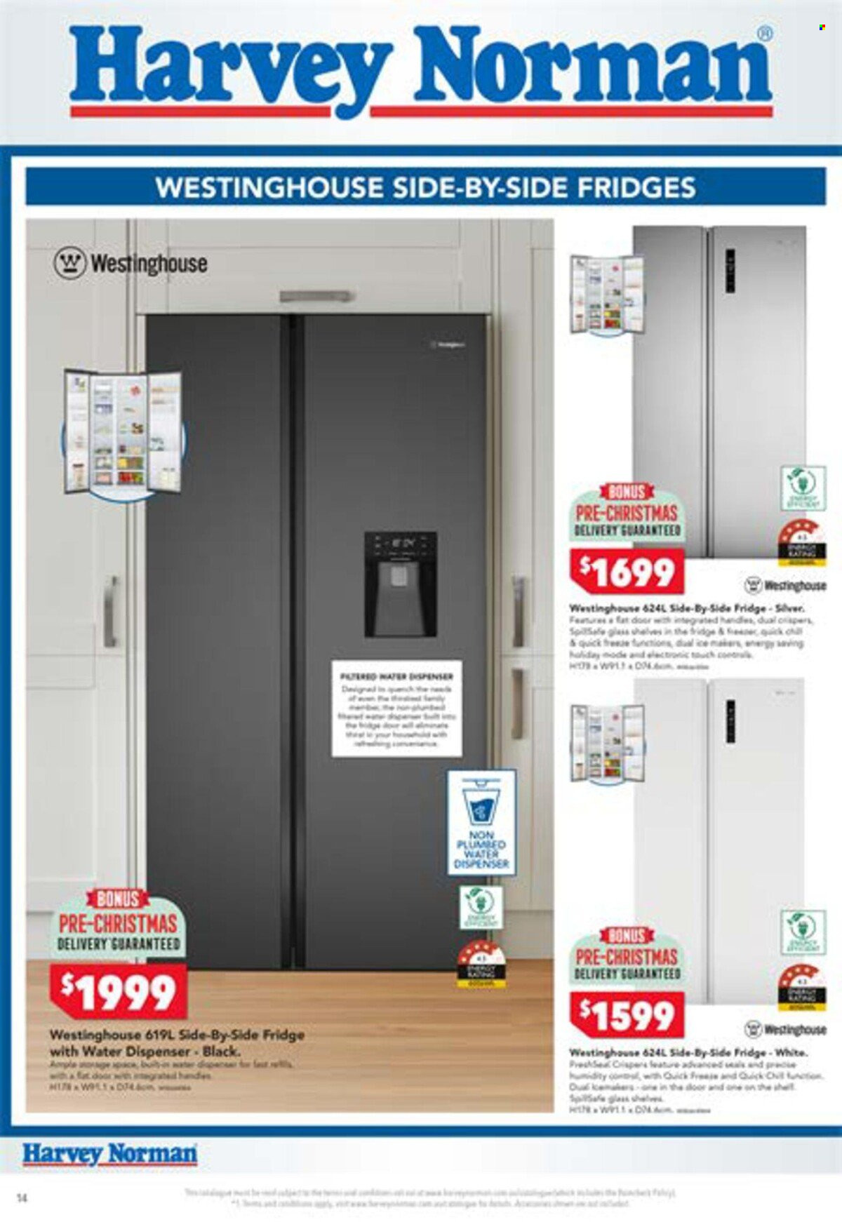 thumbnail - Harvey Norman Catalogue - 1 Dec 2022 - 18 Dec 2022 - Sales products - shelves, dispenser. Page 14.