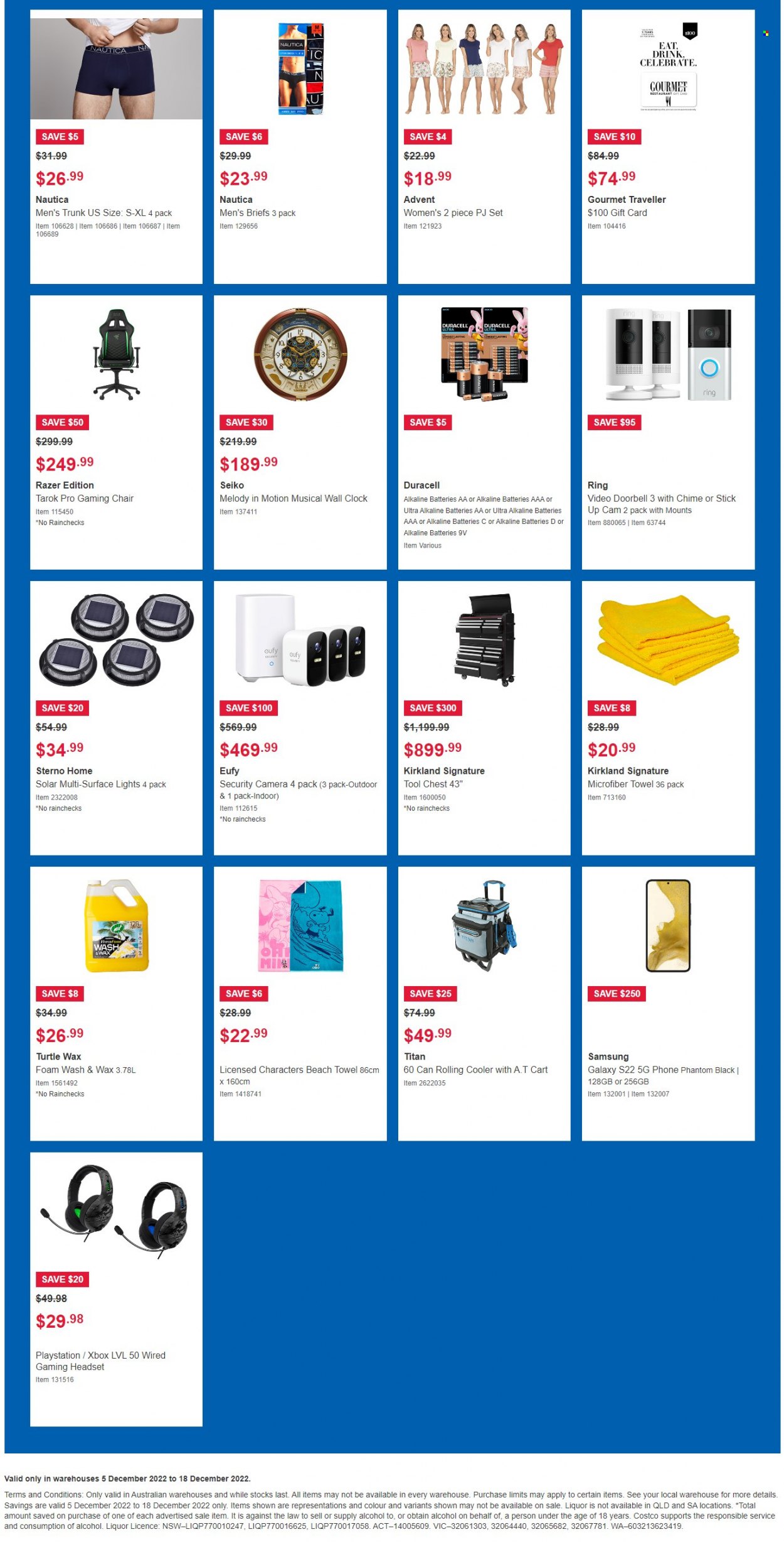 Costco catalogue - 5 Dec 2022 - 18 Dec 2022. Page 3
