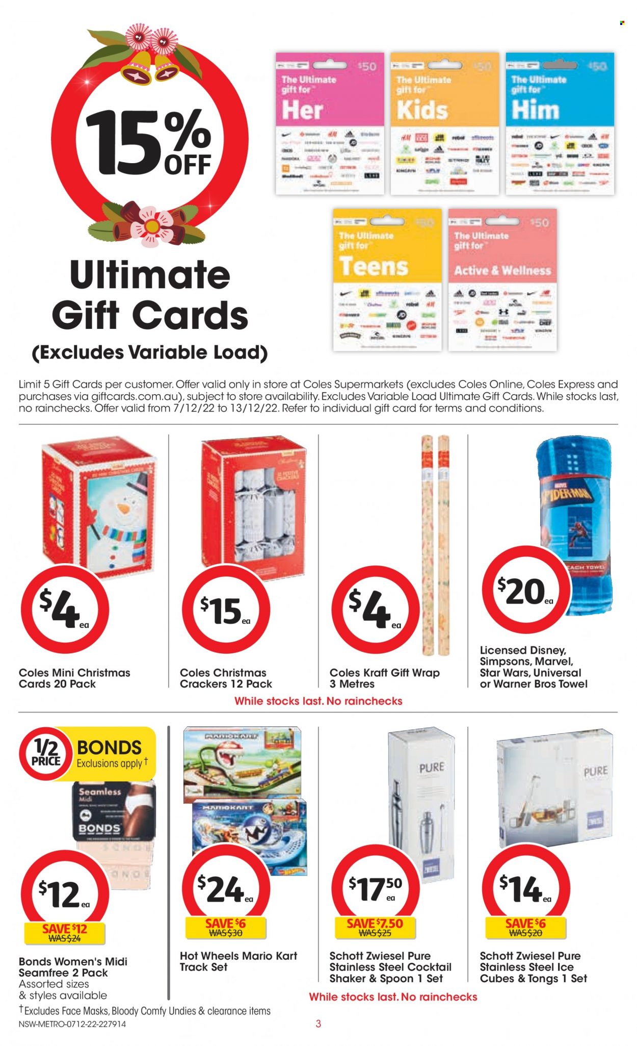 Coles catalogue - 7 Dec 2022 - 13 Dec 2022. Page 3