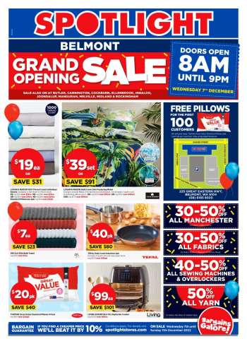Spotlight Catalogue - 7 Dec 2022 - 11 Dec 2022.