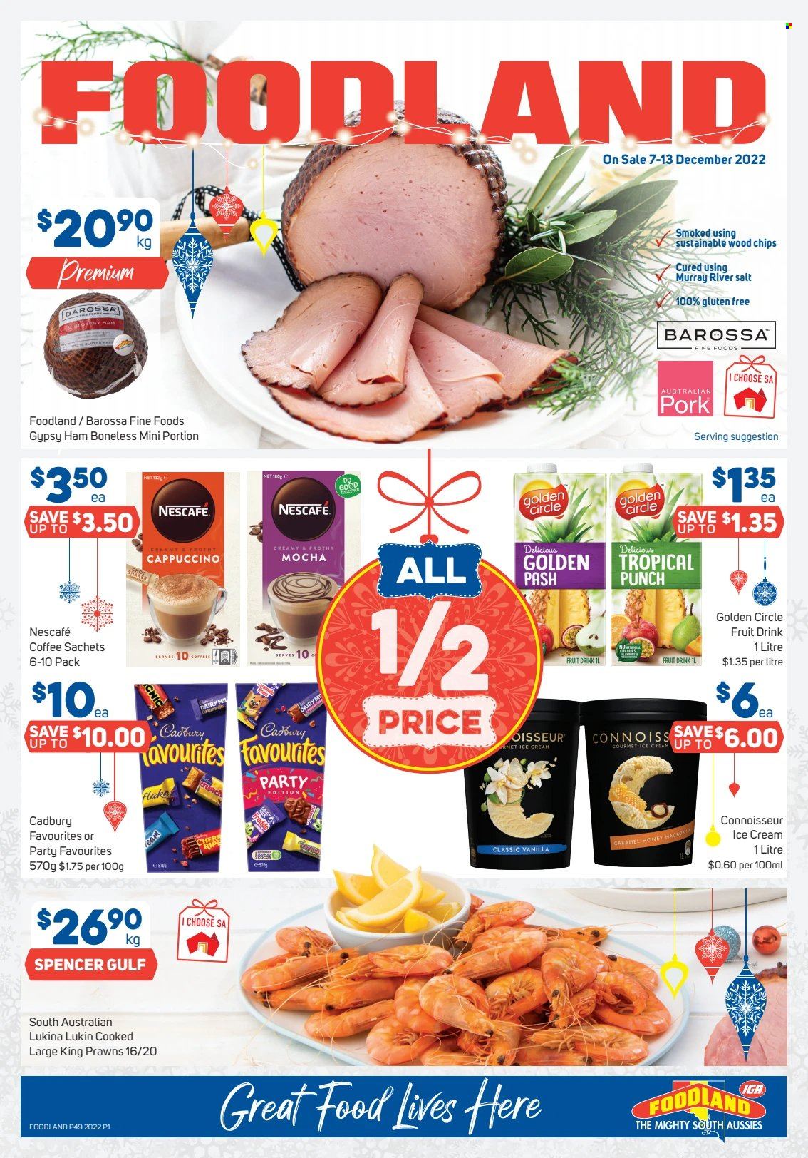 Foodland catalogue - 7 Dec 2022 - 13 Dec 2022. Page 1