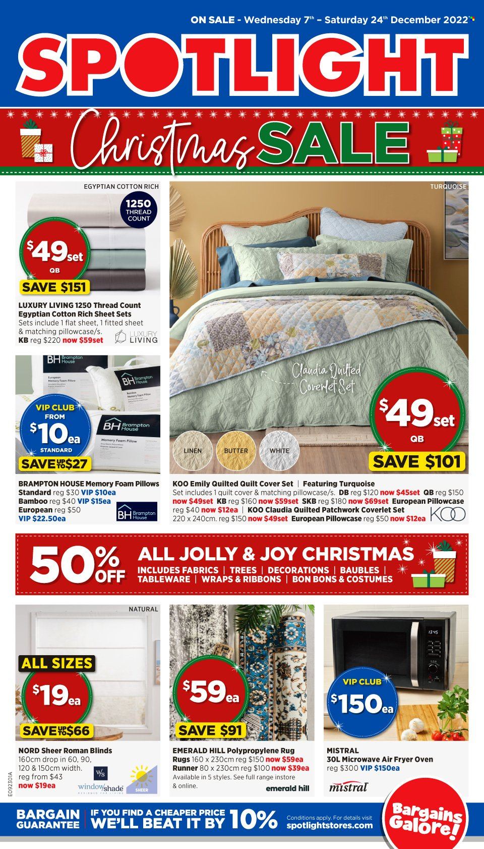 Spotlight catalogue - 7 Dec 2022 - 24 Dec 2022. Page 1
