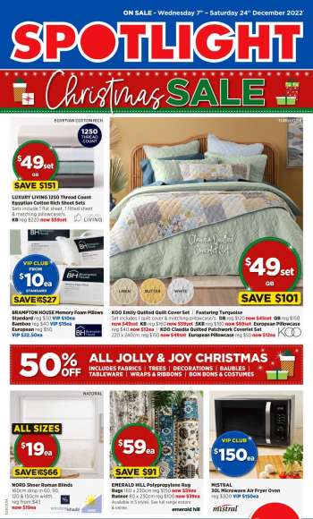 Spotlight Catalogue - 7 Dec 2022 - 24 Dec 2022.