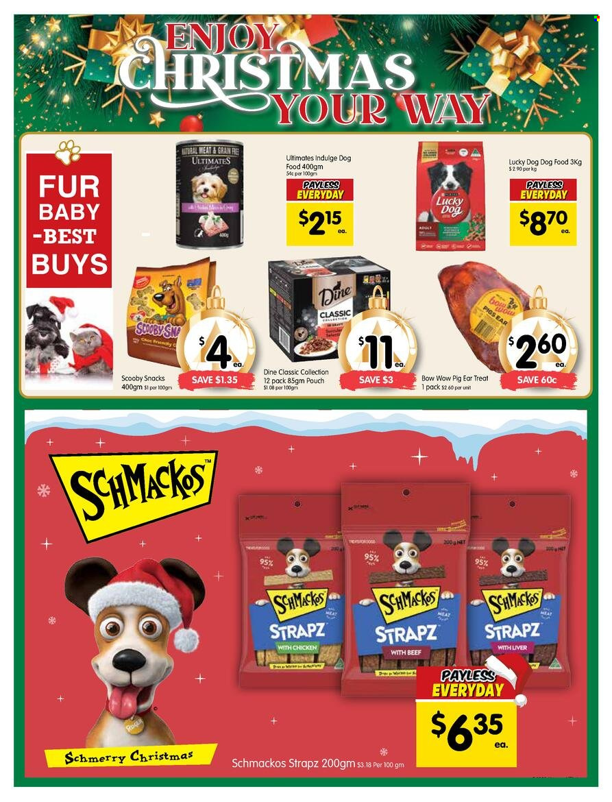 thumbnail - SPAR Catalogue - 7 Dec 2022 - 13 Dec 2022 - Sales products - snack, animal food, animal treats, dog food, Strapz, Schmackos. Page 15.