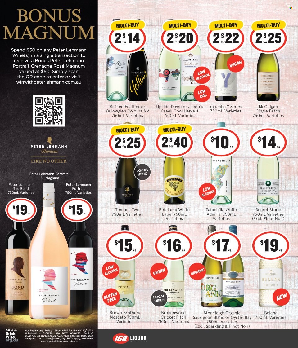 IGA LIQUOR catalogue - 7 Dec 2022 - 20 Dec 2022. Page 4