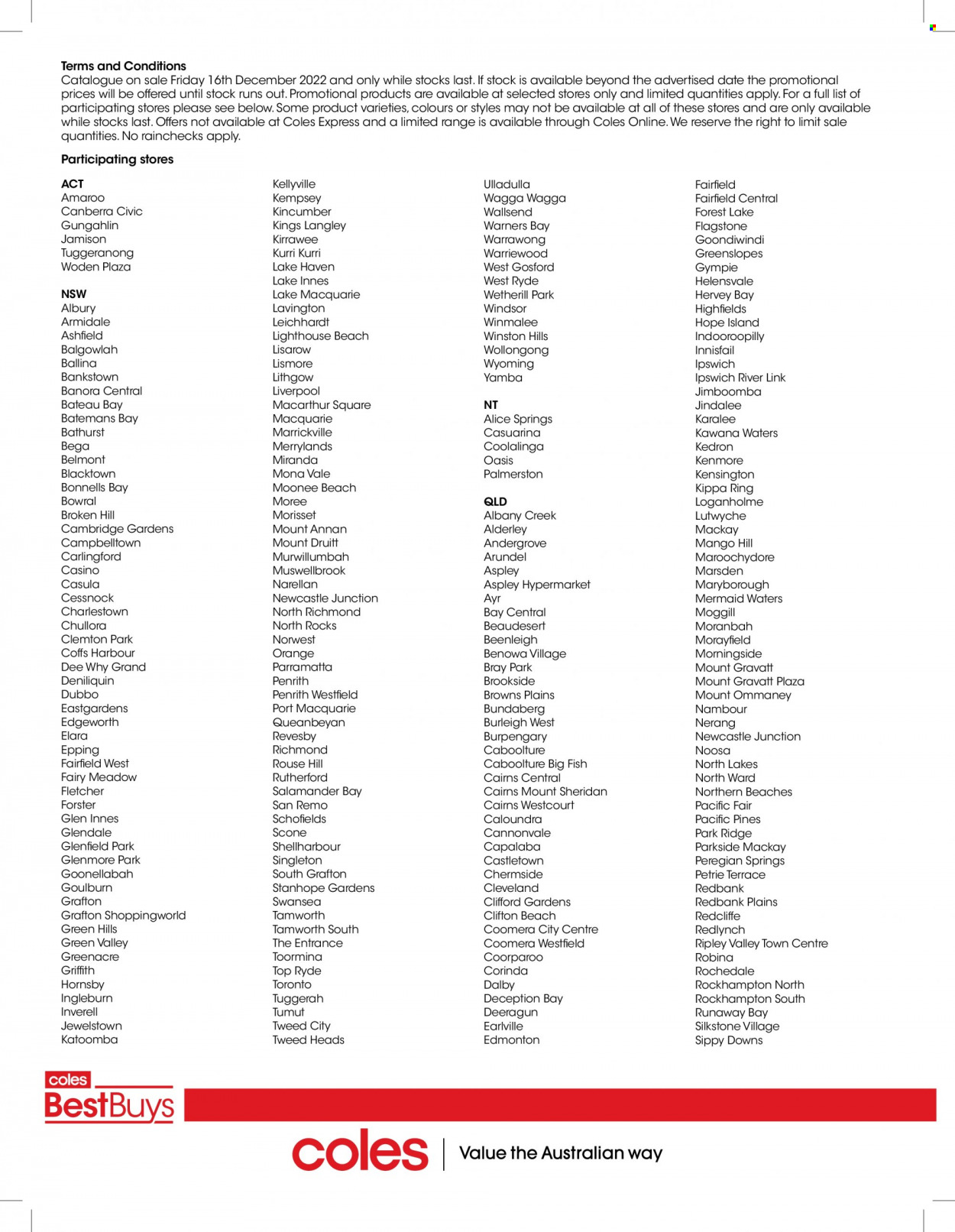 Coles catalogue - 16 Dec 2022 - 22 Dec 2022. Page 6
