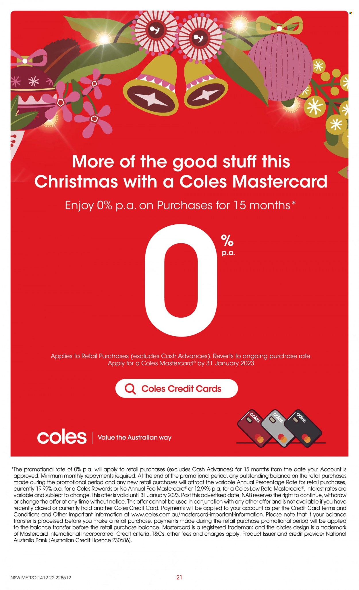 Coles catalogue - 14 Dec 2022 - 20 Dec 2022. Page 21