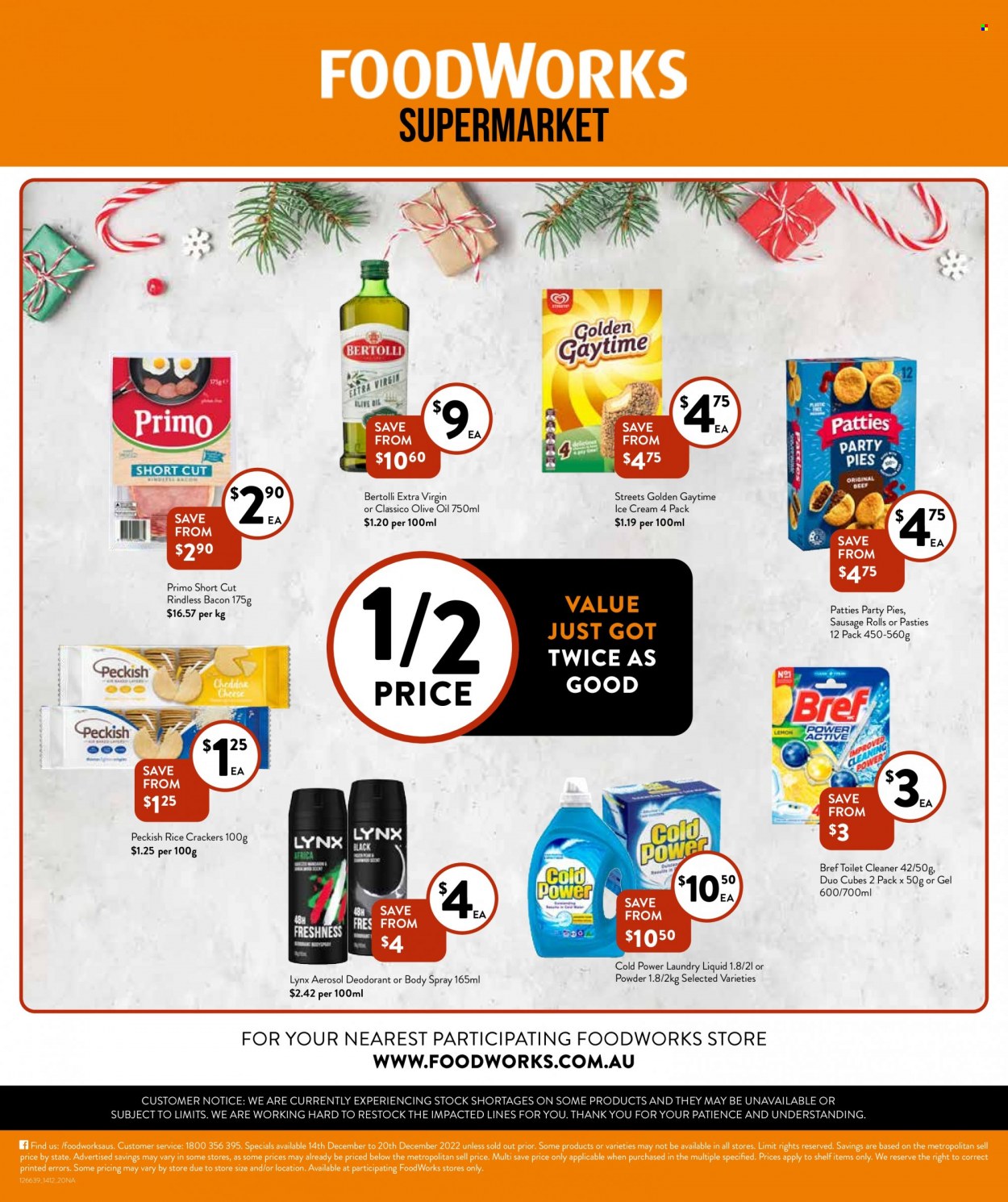 Foodworks catalogue - 14 Dec 2022 - 20 Dec 2022. Page 20