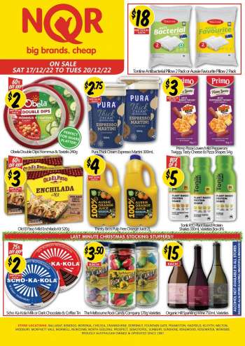 NQR Catalogue