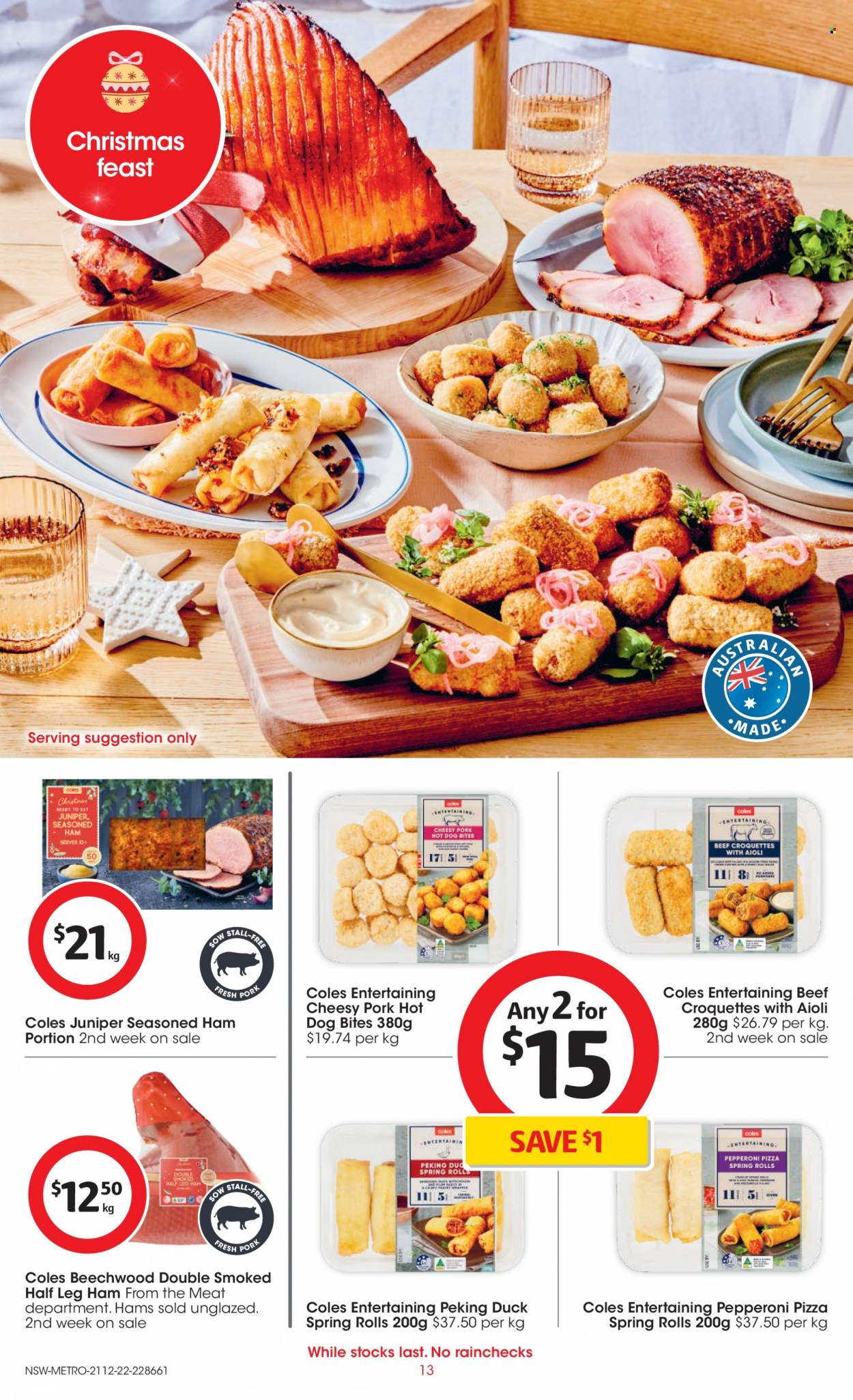 Coles catalogue - 21 Dec 2022 - 27 Dec 2022. Page 13