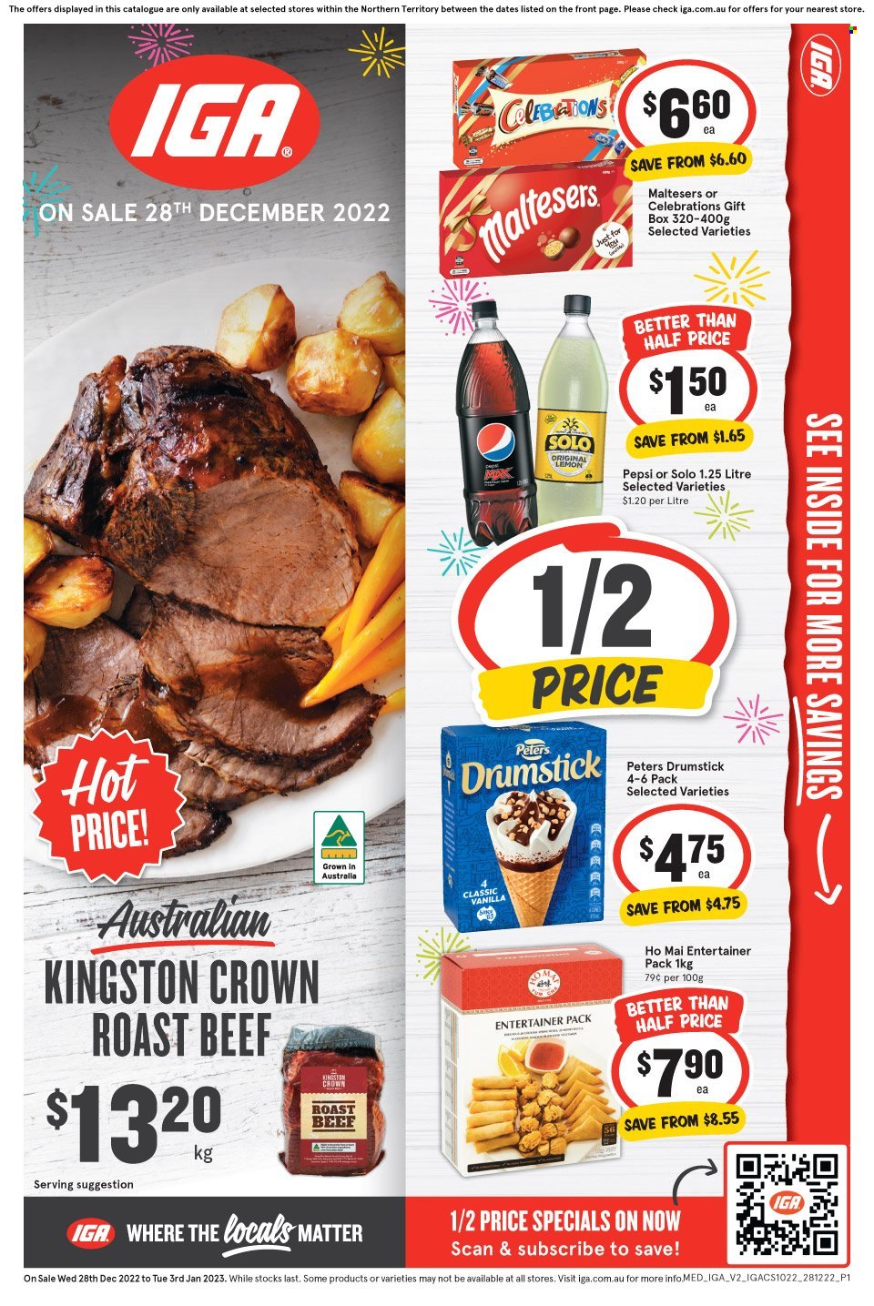 IGA catalogue - 28 Dec 2022 - 3 Jan 2023. Page 1
