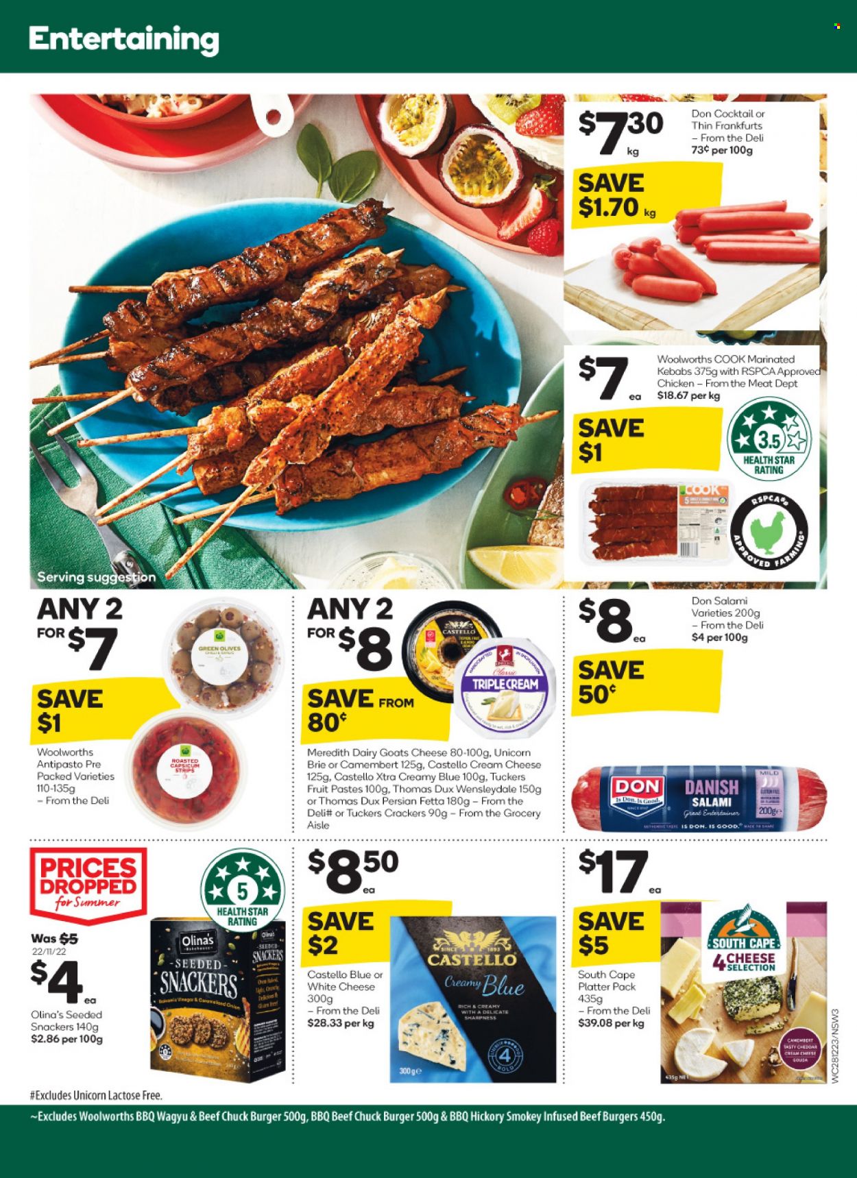 Woolworths catalogue - 28 Dec 2022 - 3 Jan 2023. Page 3