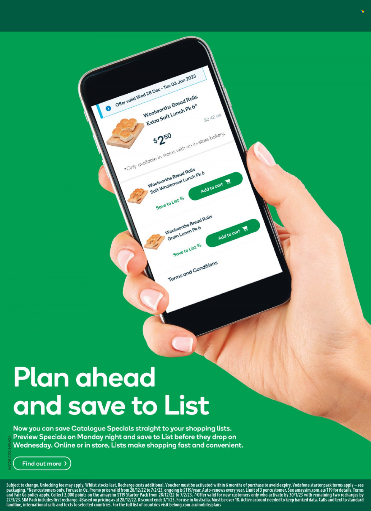 Woolworths catalogue - 28 Dec 2022 - 3 Jan 2023. Page 26
