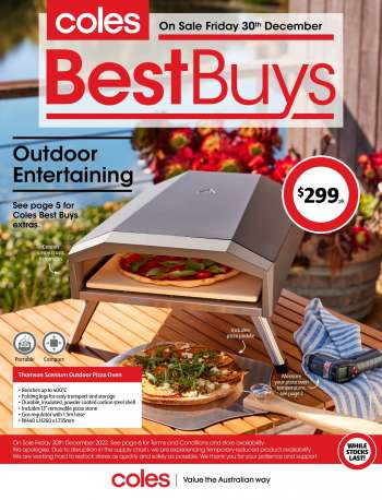Coles Catalogue - 30 Dec 2022 - 5 Jan 2023.