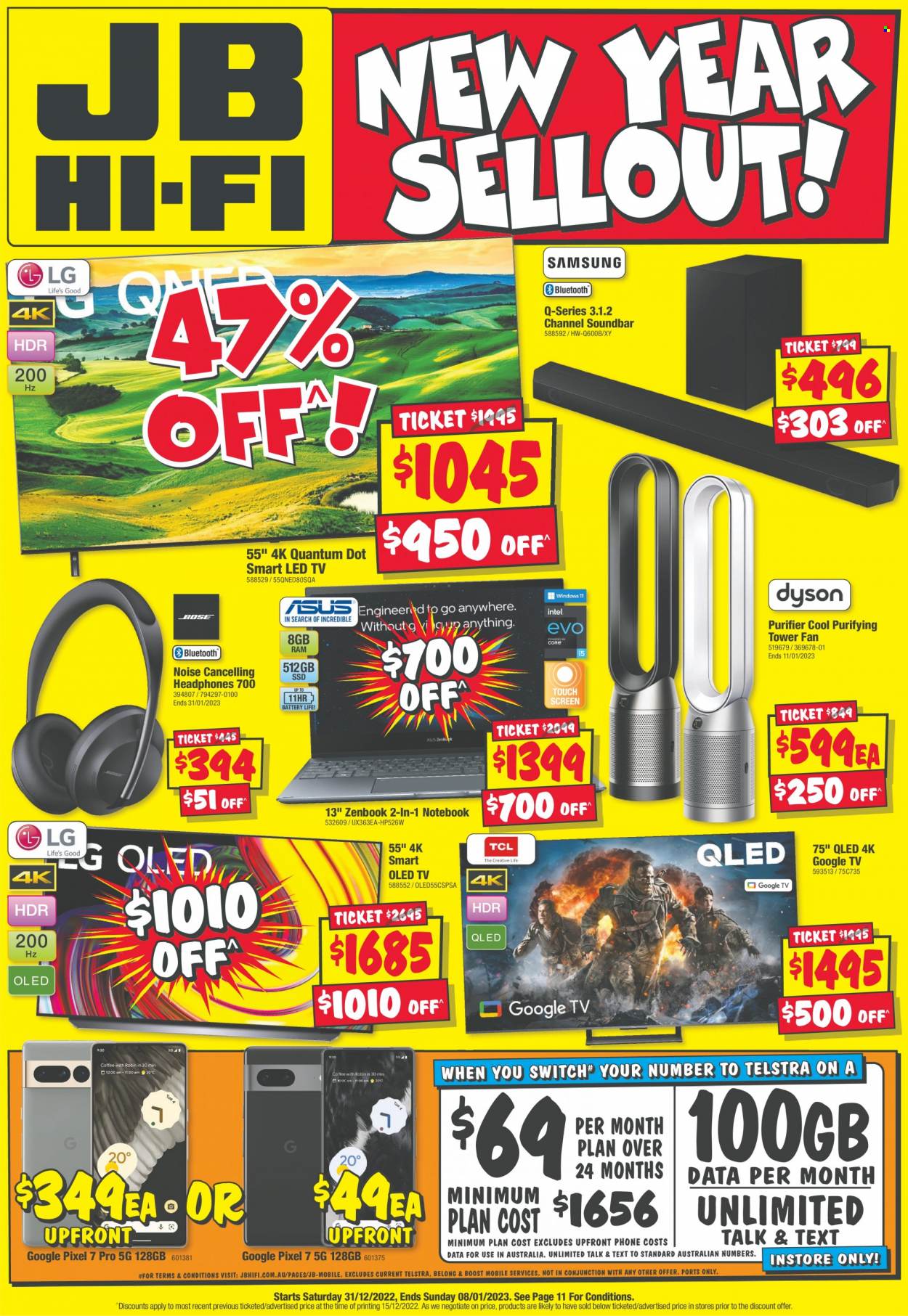 JB Hi-Fi catalogue - 31 Dec 2022 - 8 Jan 2023. Page 1