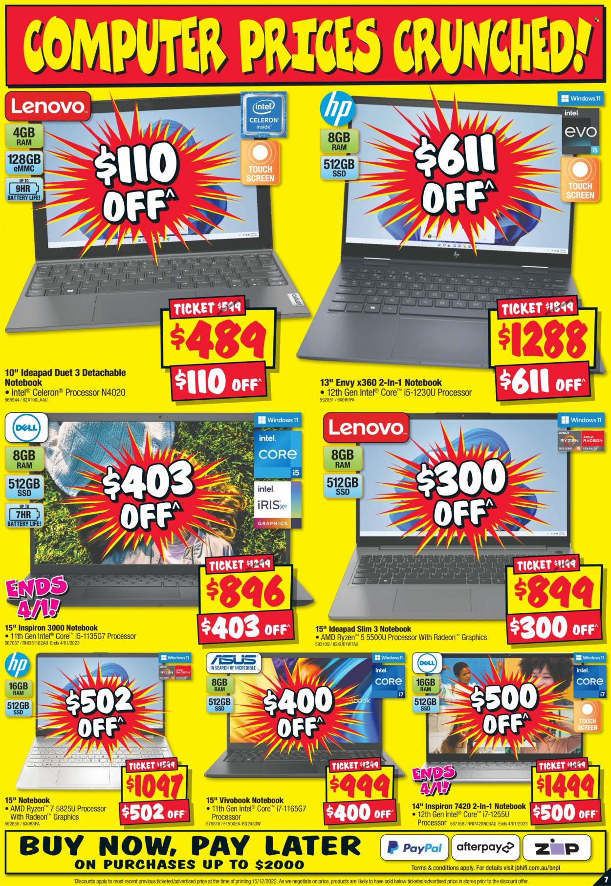 JB Hi-Fi catalogue - 31 Dec 2022 - 8 Jan 2023. Page 7
