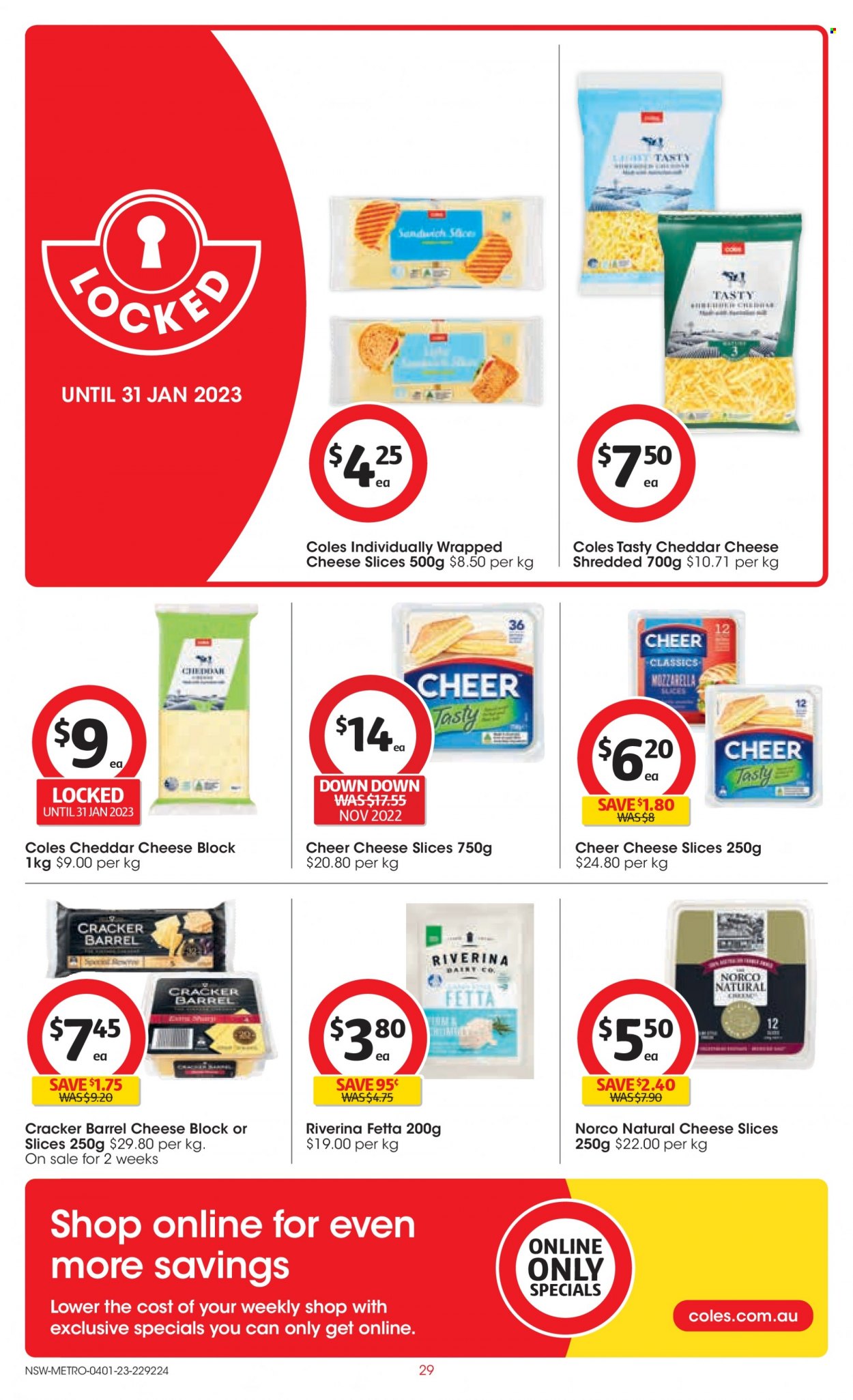Coles catalogue - 4 Jan 2023 - 10 Jan 2023. Page 29