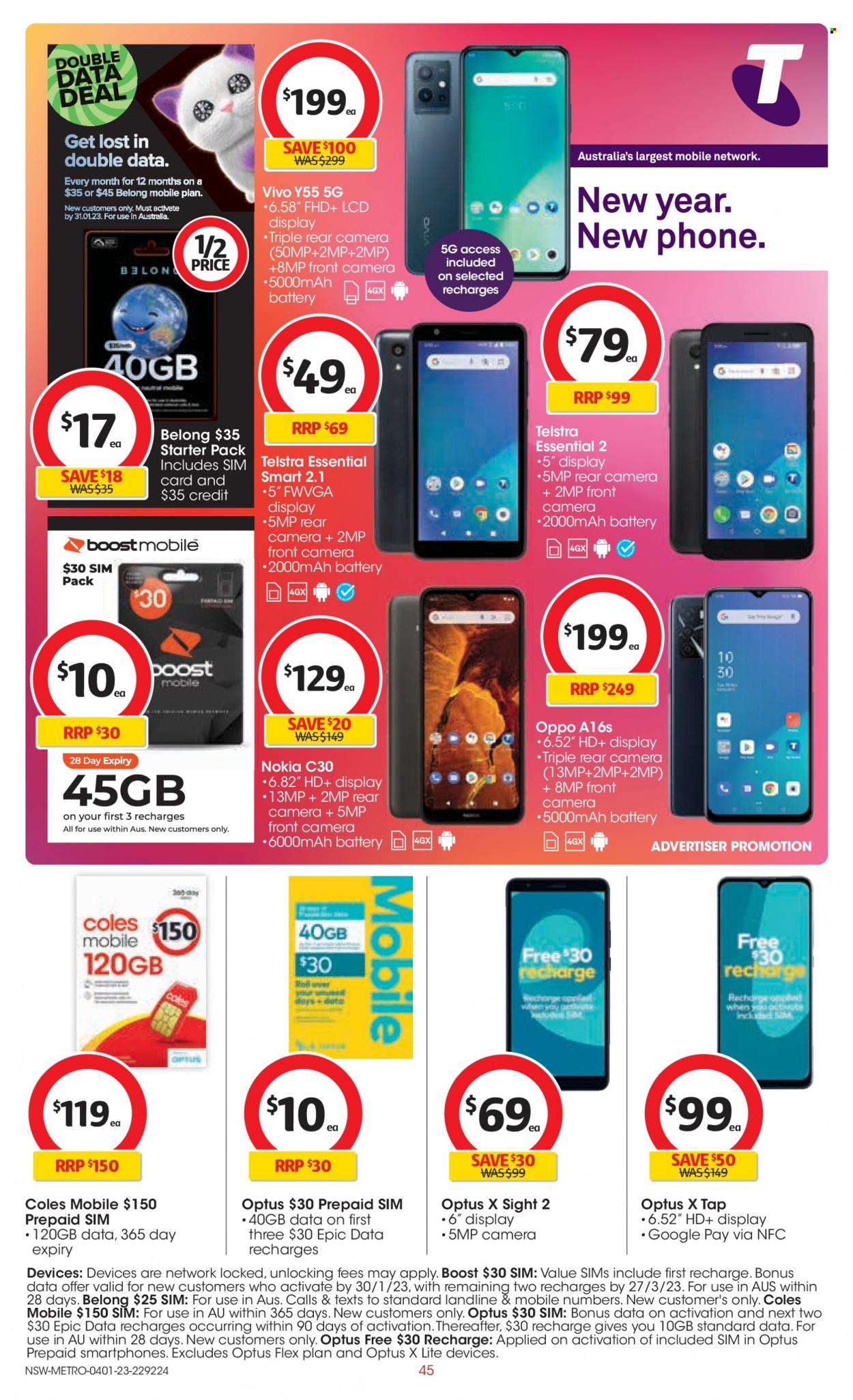 Coles catalogue - 4 Jan 2023 - 10 Jan 2023. Page 45
