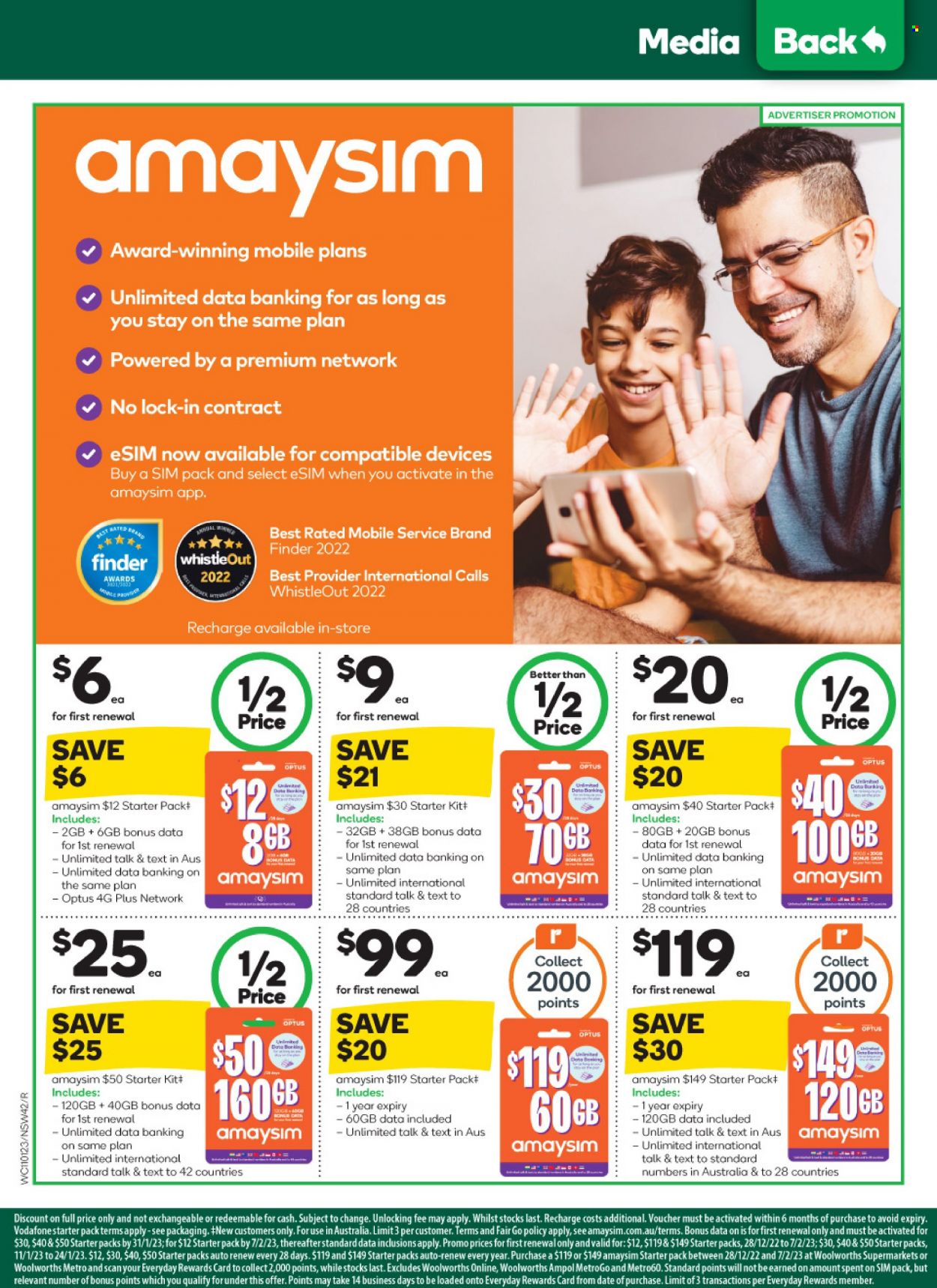 Woolworths catalogue - 11 Jan 2023 - 17 Jan 2023. Page 42