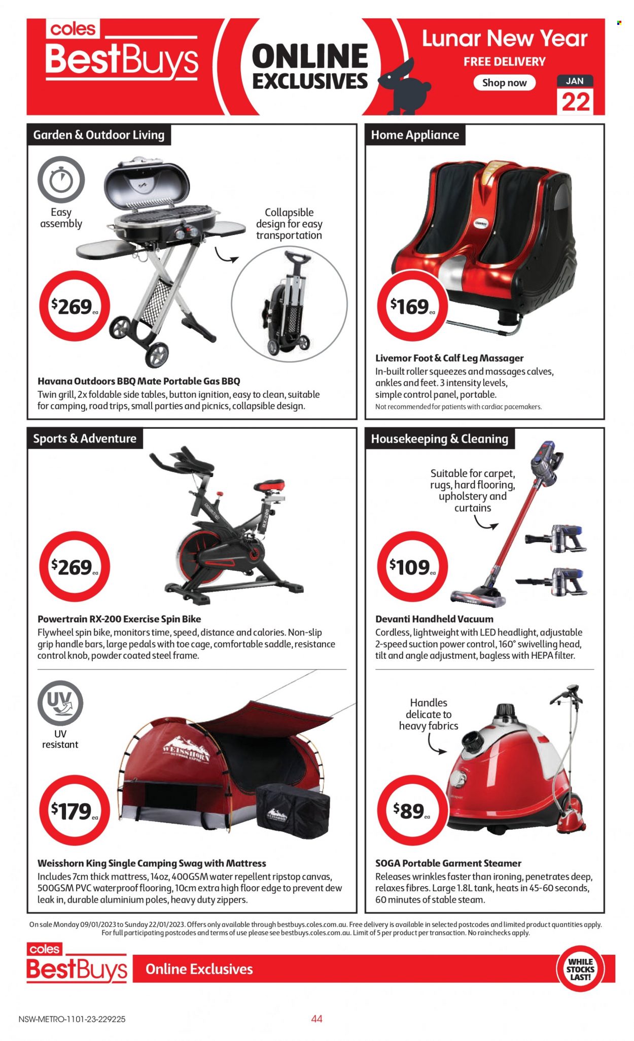 Coles catalogue - 11 Jan 2023 - 17 Jan 2023. Page 44