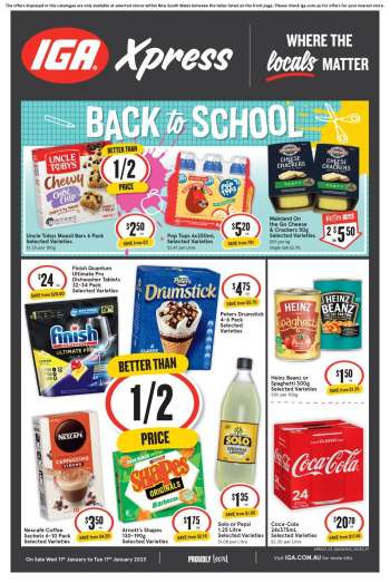 IGA Xpress Catalogue - 11 Jan 2023 - 17 Jan 2023.