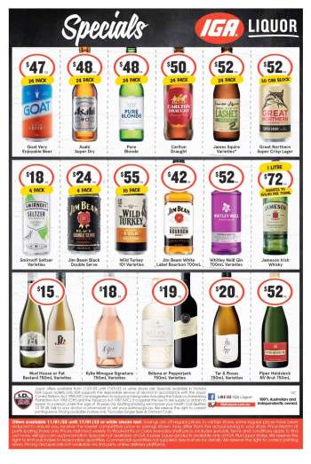 IGA LIQUOR Catalogue - 11 Jan 2023 - 17 Jan 2023.