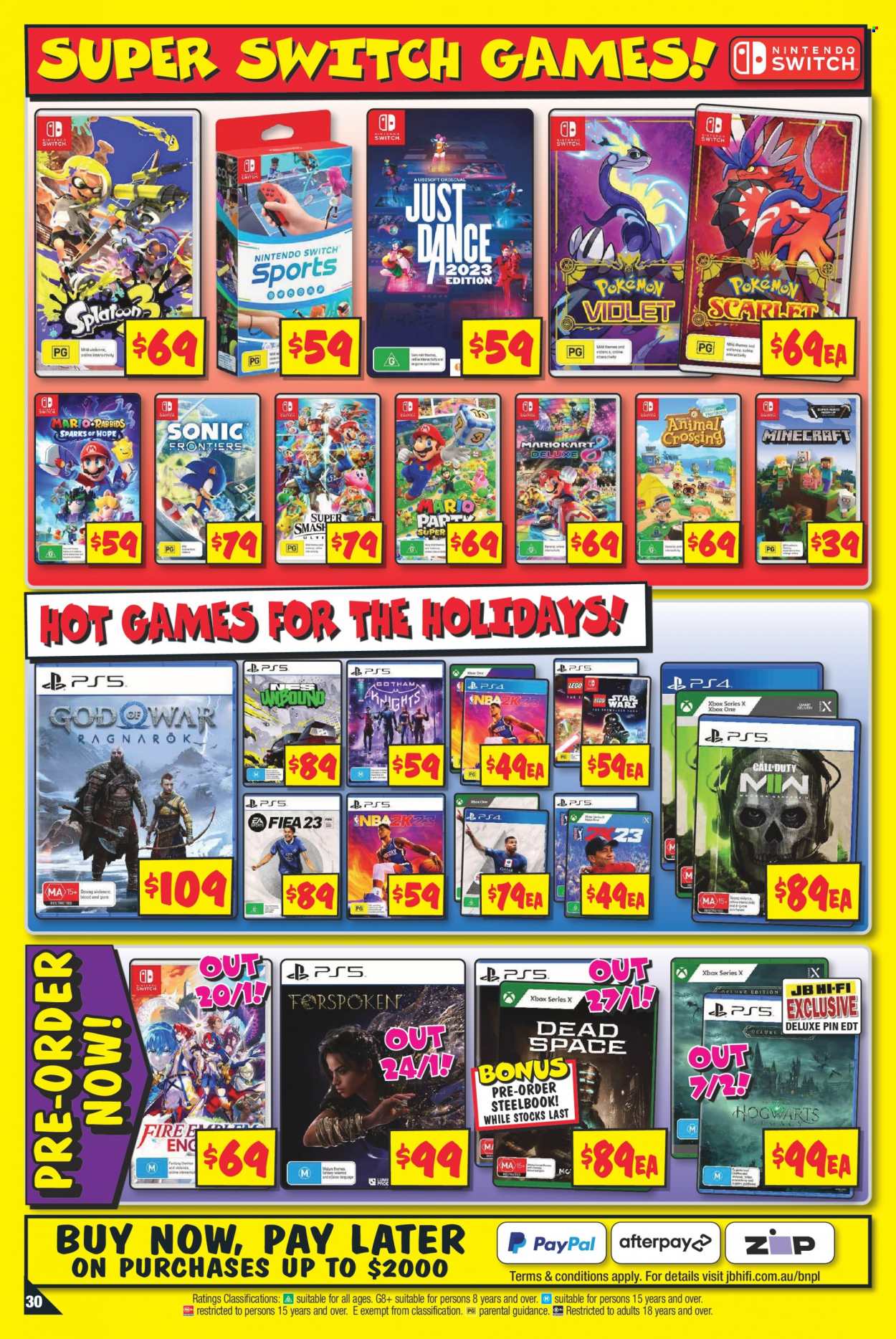 JB Hi-Fi catalogue - 12 Jan 2023 - 25 Jan 2023. Page 30