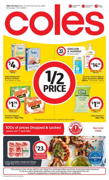 Coles Catalogue - 18 Jan 2023 - 24 Jan 2023.