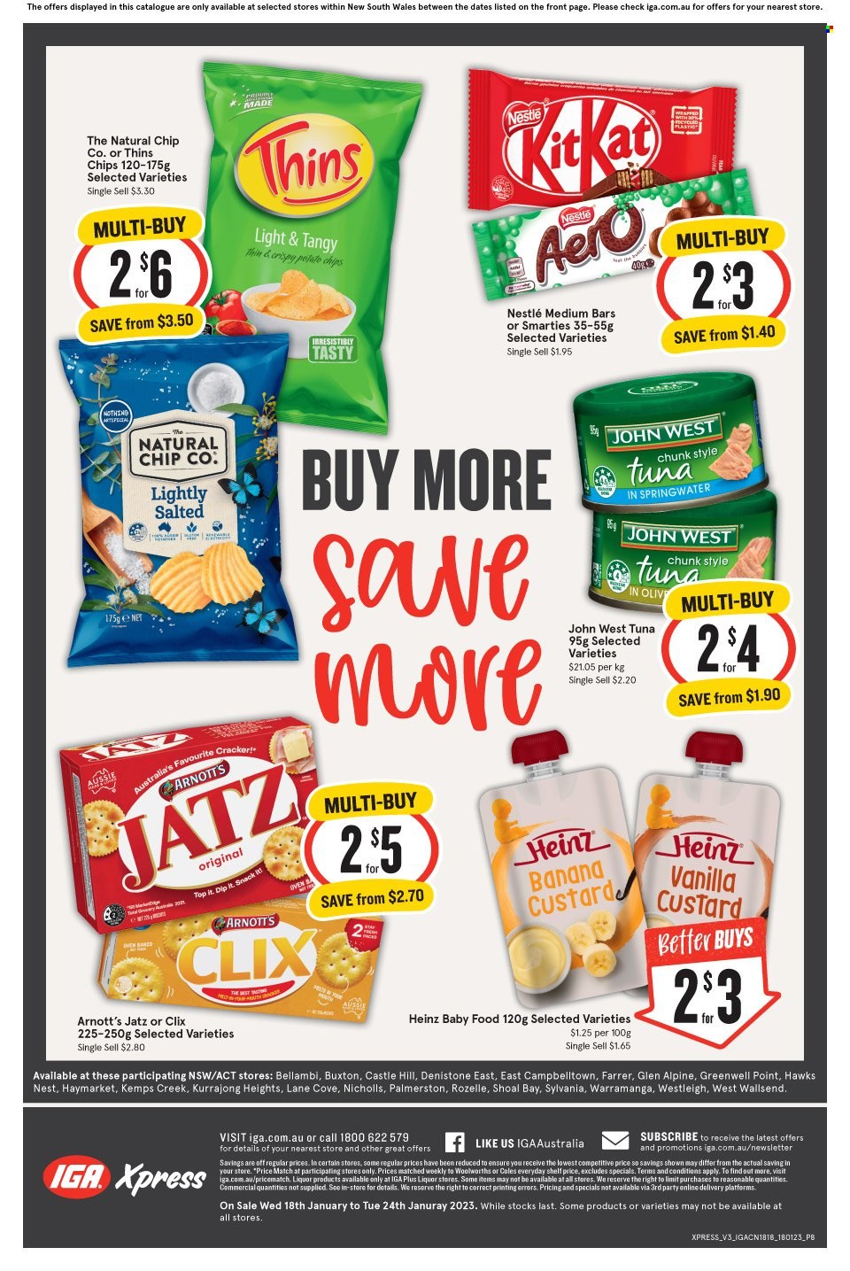 IGA Xpress catalogue - 18 Jan 2023 - 24 Jan 2023. Page 2