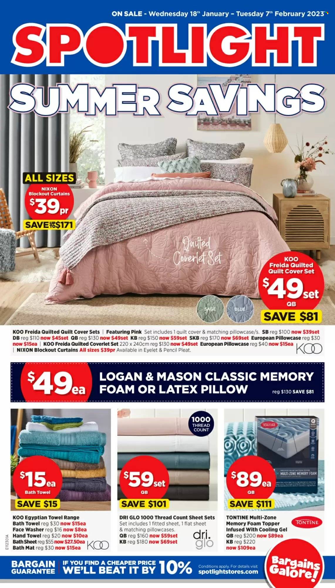 Spotlight catalogue - 18 Jan 2023 - 7 Feb 2023. Page 1