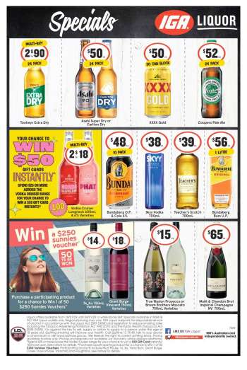 IGA LIQUOR Catalogue - 18 Jan 2023 - 24 Jan 2023.