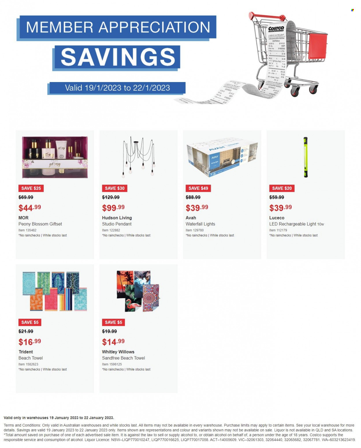 Costco catalogue - 19 Jan 2023 - 22 Jan 2023. Page 1