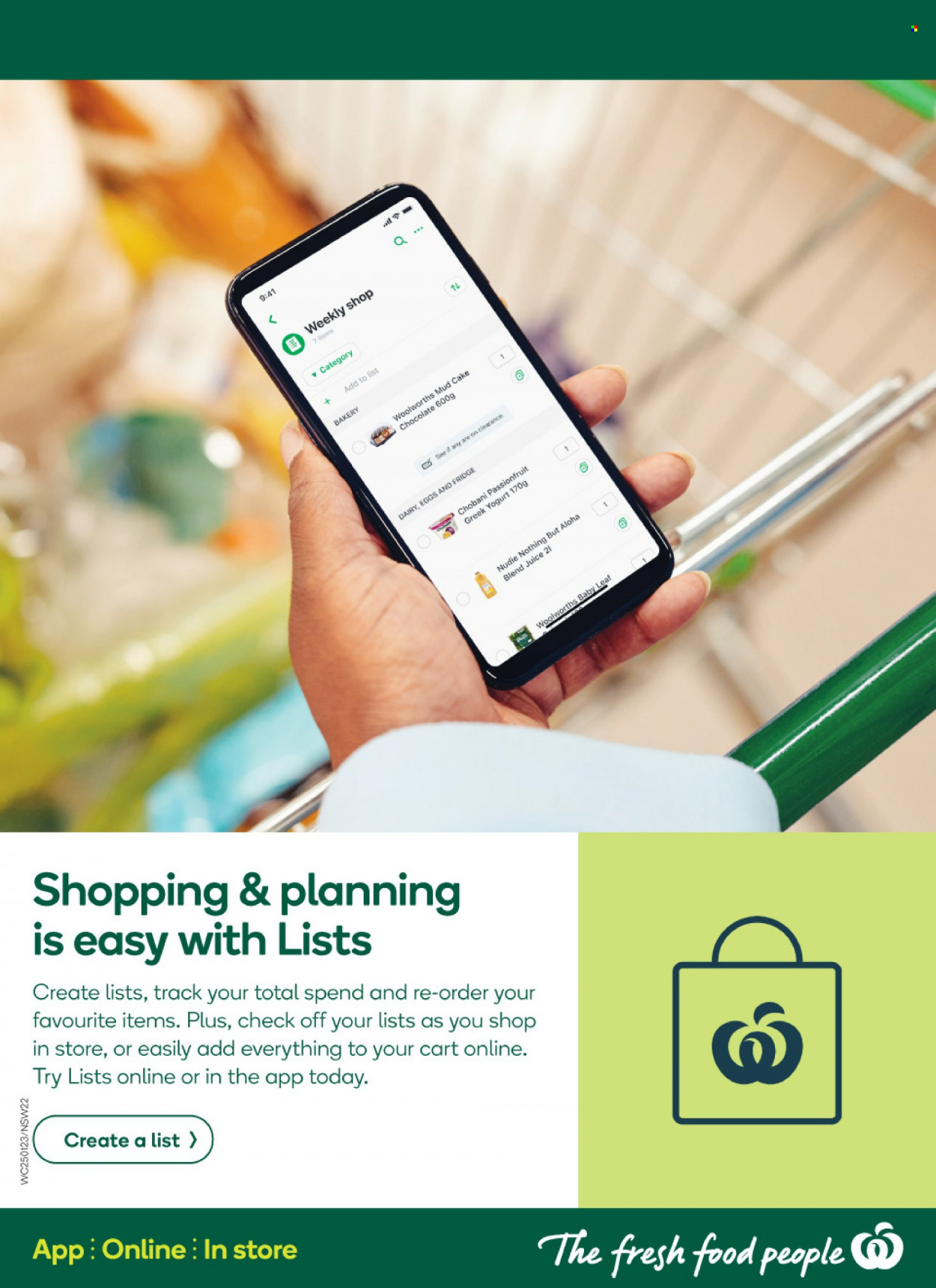 Woolworths catalogue - 25 Jan 2023 - 31 Jan 2023. Page 22