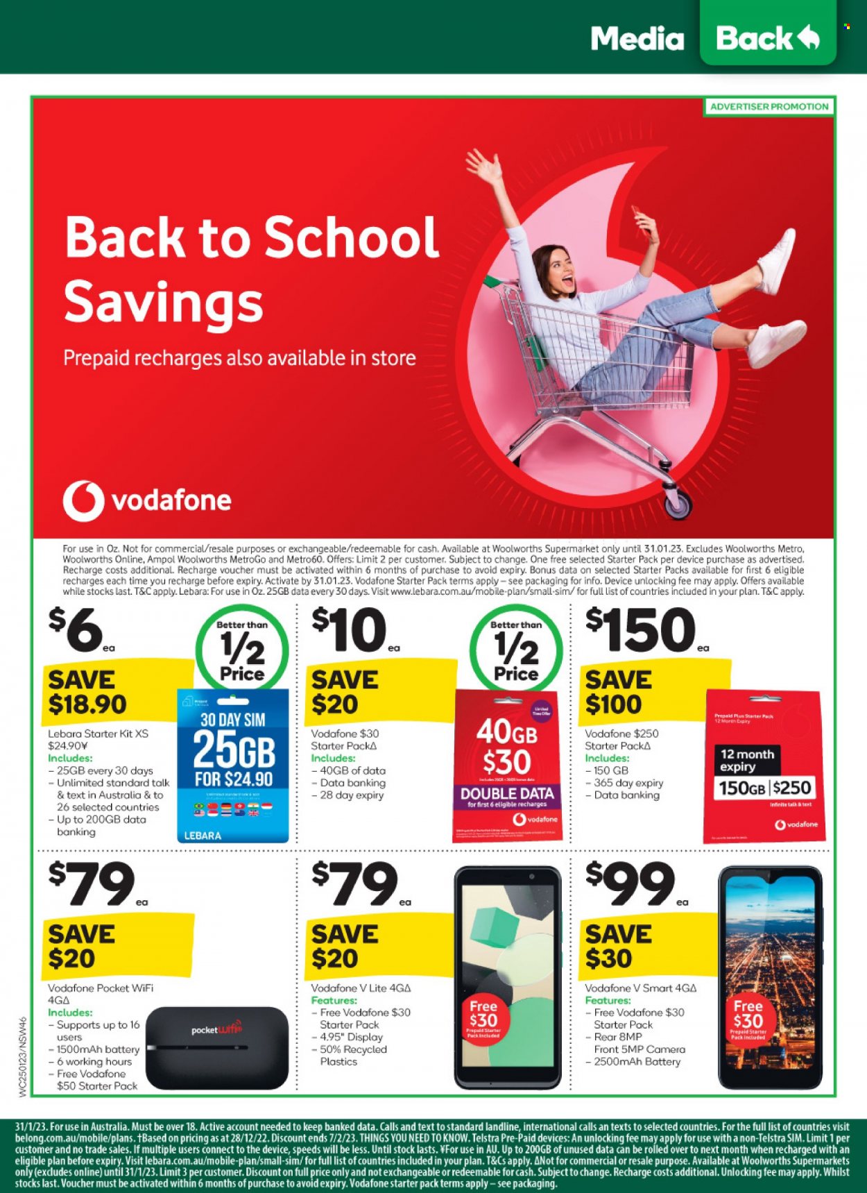 Woolworths catalogue - 25 Jan 2023 - 31 Jan 2023. Page 46