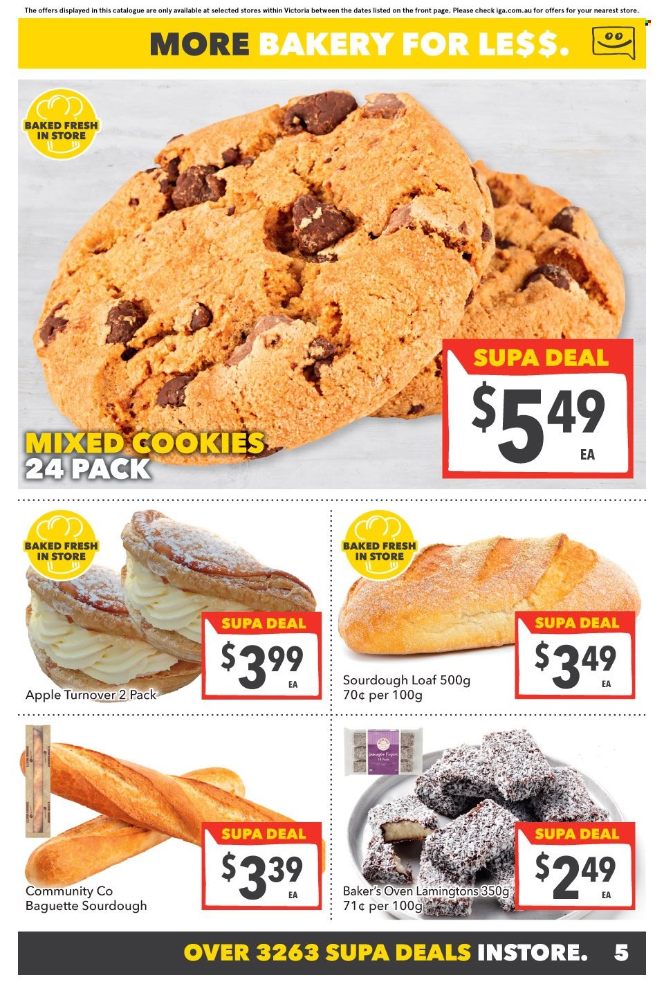 thumbnail - SUPA VALU Catalogue - 25 Jan 2023 - 31 Jan 2023 - Sales products - baguette, cookies, Victoria Sponge. Page 6.