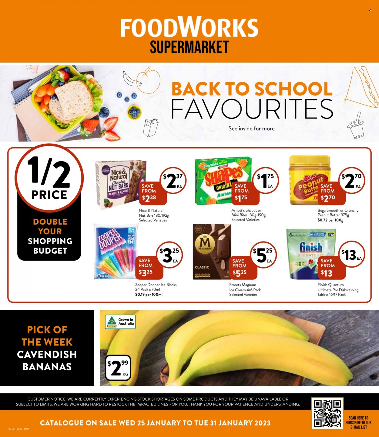 Foodworks catalogue - 25 Jan 2023 - 31 Jan 2023. Page 1