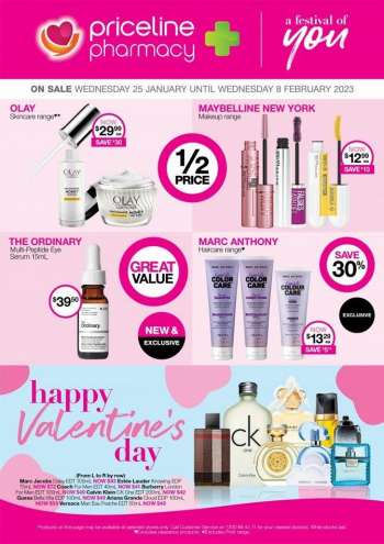 Priceline Pharmacy catalogue - Happy Valentine's Day
