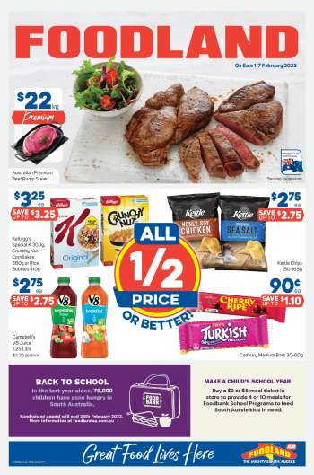 Foodland Catalogue - 1 Feb 2023 - 7 Feb 2023.