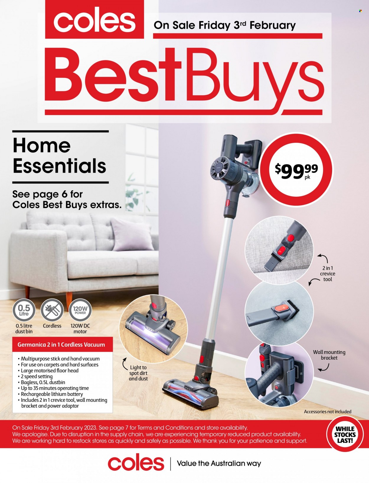 Coles catalogue - 3 Feb 2023 - 9 Feb 2023. Page 1