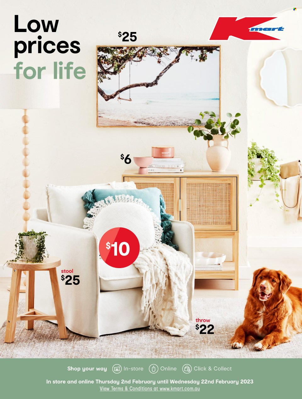 Kmart catalogue - 2 Feb 2023 - 22 Feb 2023. Page 1