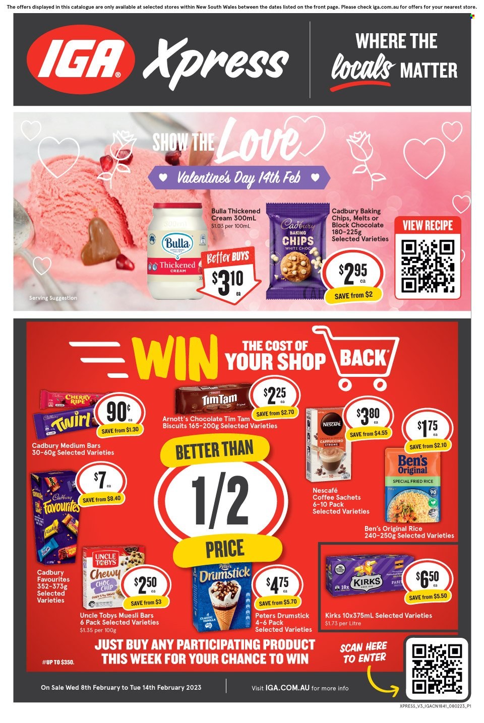 IGA Xpress catalogue - 8 Feb 2023 - 14 Feb 2023. Page 1