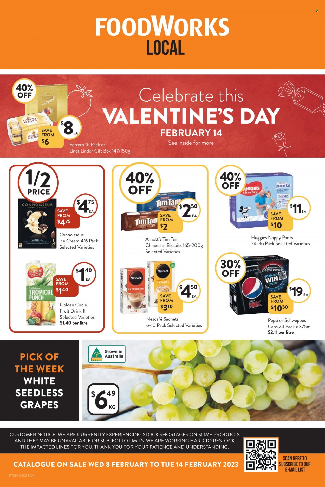 Foodworks catalogue - 8 Feb 2023 - 14 Feb 2023. Page 1