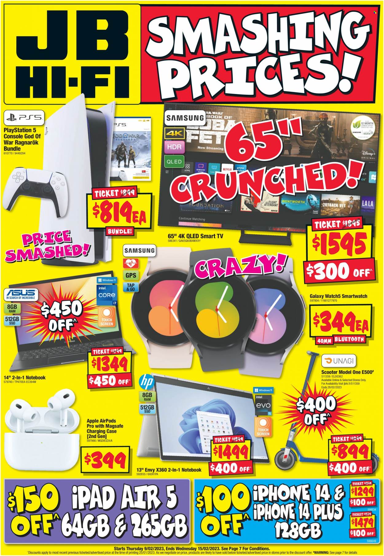 JB Hi-Fi catalogue - 9 Feb 2023 - 15 Feb 2023. Page 1