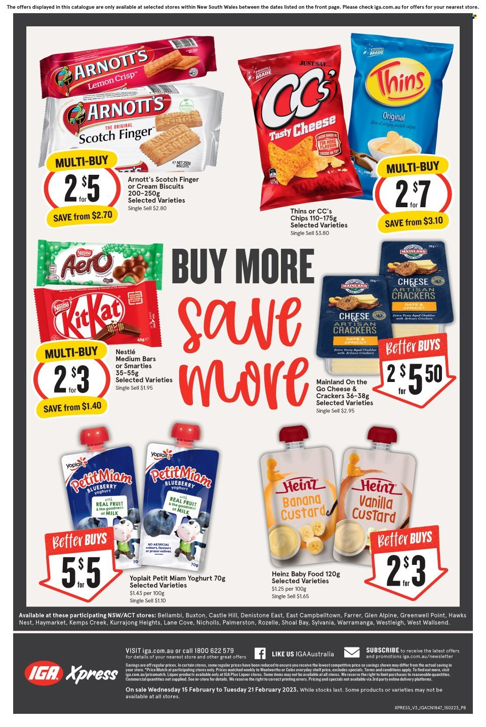 IGA Xpress catalogue - 15 Feb 2023 - 21 Feb 2023. Page 2