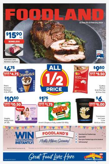 Foodland Catalogue - 15 Feb 2023 - 21 Feb 2023.