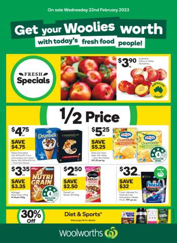 Woolworths Catalogue - 22 Feb 2023 - 28 Feb 2023.