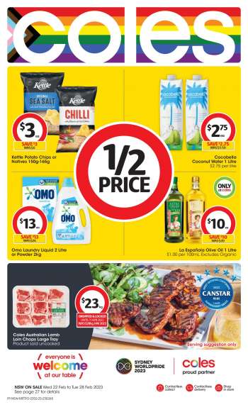 Coles Catalogue - 22 Feb 2023 - 28 Feb 2023.