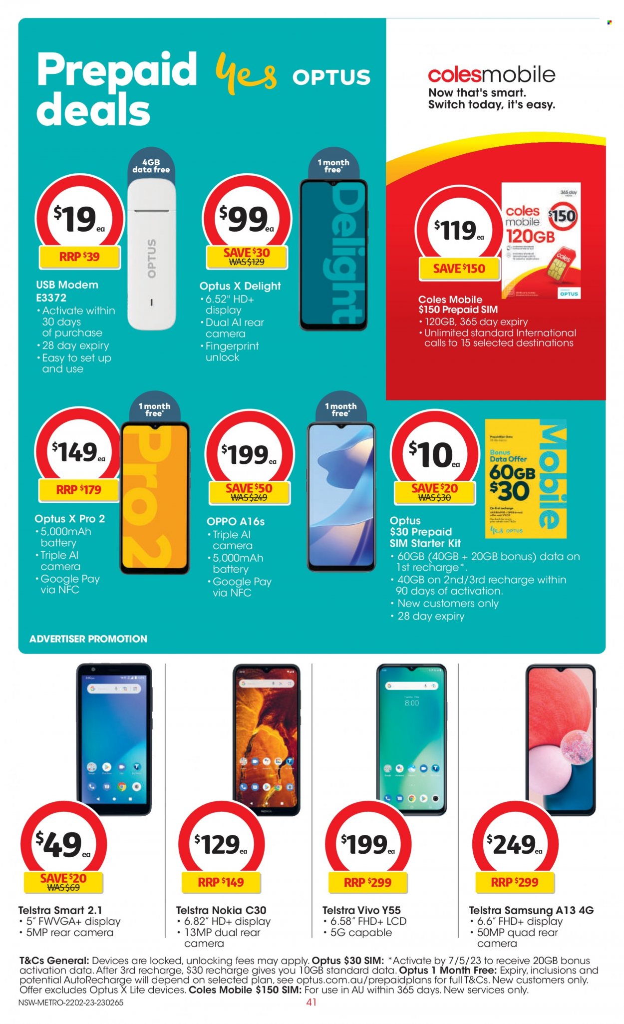 Coles catalogue - 22 Feb 2023 - 28 Feb 2023. Page 41