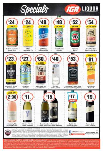IGA LIQUOR Catalogue - 22 Feb 2023 - 28 Feb 2023.