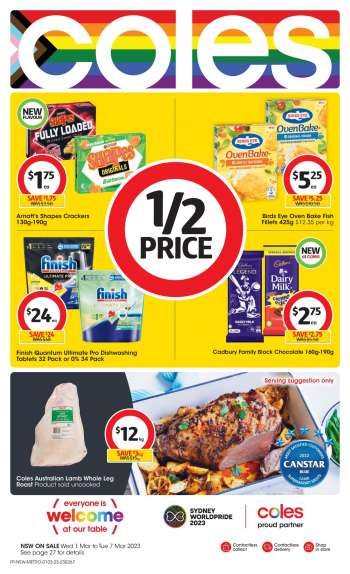 Coles Catalogue - 1 Mar 2023 - 7 Mar 2023.